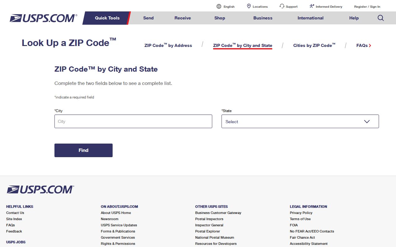 North Las Vegas ZIP code directory USPS lookup modes